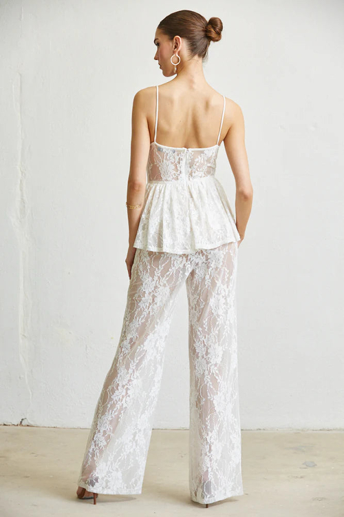 QUEENY- SLEEVELESS SPAGHETTI STRAP EVENING JUMPSUIT