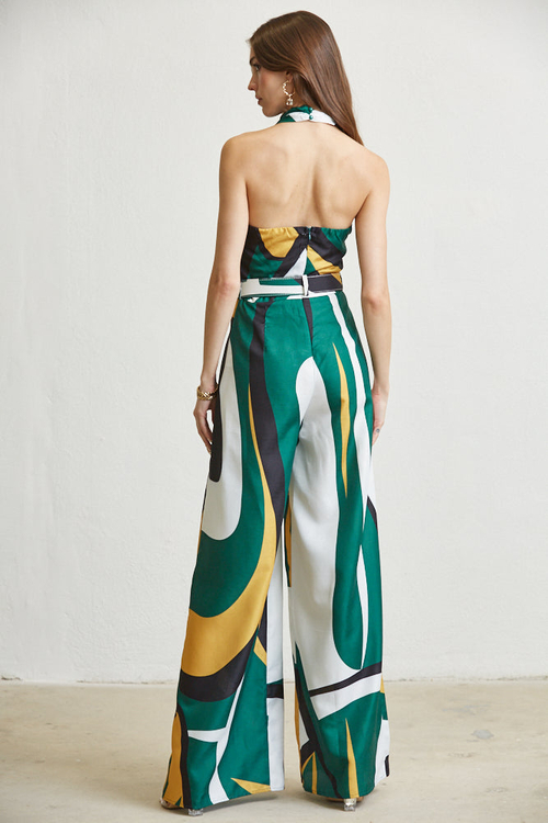 INAYA- PRINTED WIDELEG JUMPSUIT